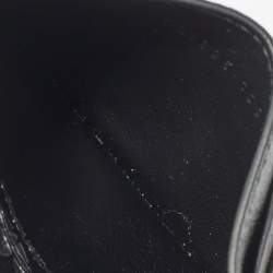 Pre Owned Balenciaga x Adidas Black Leather Card Holder