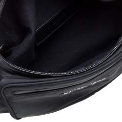 Balenciaga Black Nylon Explorer Belt Bag