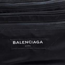 Balenciaga Black Nylon Explorer Belt Bag