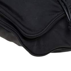 Balenciaga Black Nylon Explorer Belt Bag