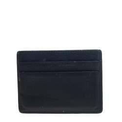 Balenciaga Black Leather Everyday Card Holder