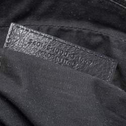 Pre Owned Balenciaga Black Leather RH Briefcase Bag