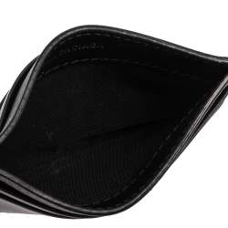 مملوكة مسبقًا Balenciaga Black Leather Everyday Card Holder