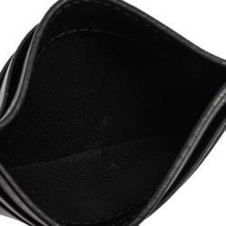 مملوكة مسبقًا Balenciaga Black Leather Everyday Card Holder