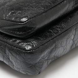 Balenciaga Black Leather Explorer Crossbody Bag