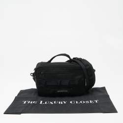 Balenciaga Black Nylon Army Pouch