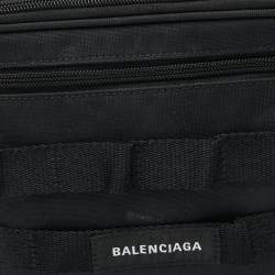 Balenciaga Black Nylon Army Pouch