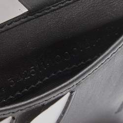 Pre Owned Balenciaga Silver/Grey Vinyl Bifold Wallet