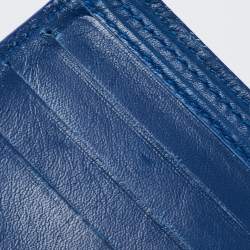Balenciaga Green Leather Bifold Wallet