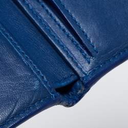 Balenciaga Green Leather Bifold Wallet