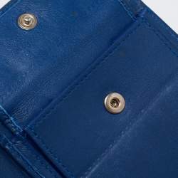 Balenciaga Green Leather Bifold Wallet