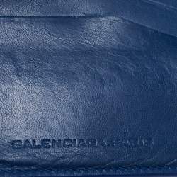 Balenciaga Green Leather Bifold Wallet