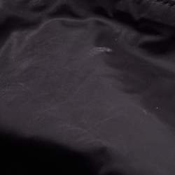 Balenciaga Black/White All Over Logo Print Nylon Backpack