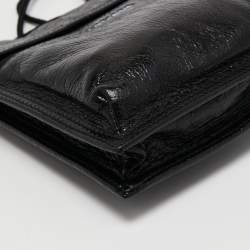 Balenciaga Black Leather Explorer Crossbody Bag