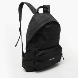 Balenciaga Black Nylon Explorer Backpack