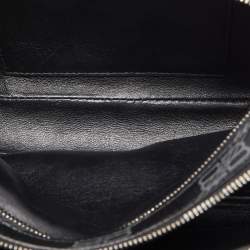 Balenciaga Black BB Monogram Coated Canvas Everyday Pouch