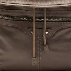 Balenciaga Mauve Leather Classic Hardware Traveller Backpack