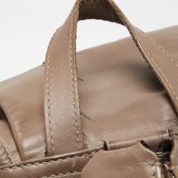 Balenciaga Mauve Leather Classic Hardware Traveller Backpack