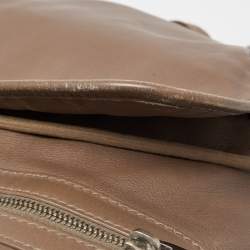 Balenciaga Mauve Leather Classic Hardware Traveller Backpack