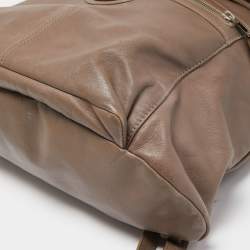 Balenciaga Mauve Leather Classic Hardware Traveller Backpack
