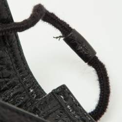 Balenciaga Black Leather Explorer Pouch Crossbody Bag