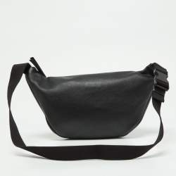 Balenciaga Black Leather Everyday Belt Bag