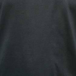Pre Owned Balenciaga Black Cotton Round Neck T-Shirt XL