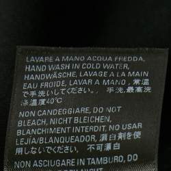 Pre Owned Balenciaga Black Logo Print Jersey Oversized T-Shirt S