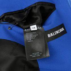Balenciaga Blue Shoulder Coat Size 48