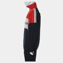 Balenciaga Colorblock Logo Windbreaker Jacket EU 34