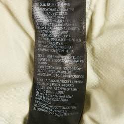 Balenciaga Unisex Blue Logo Over All Faded Denim Straight Leg Jeans S Waist 30"