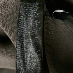 Pre Owned Balenciaga Grade-Robe Grey Printed Cotton Oversized Hoodie L