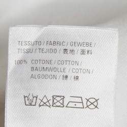 Pre Owned Balenciaga White Political Campaign Print Cotton T-Shirt  XXS