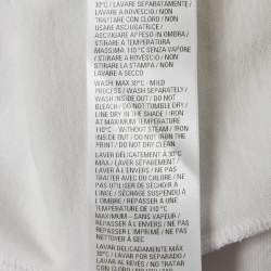 Pre Owned Balenciaga Limited Edition White 'Pink Martini' Cotton Oversized Sweatshirt M