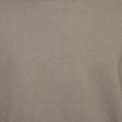 Pre Owned Balenciaga Garde-Robe Grey Cotton Oversized Hoodie M