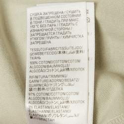 Pre Owned Balenciaga Grey Political Campaign Print Jersey T-Shirt XS