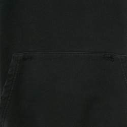 مملوكة مسبقًا Balenciaga Unisex Black BB Icon Cotton Hoodie S