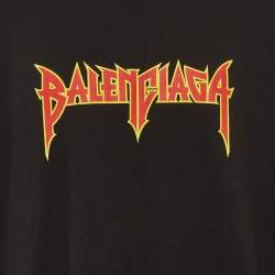 Pre Owned Balenciaga Unifit Metal Vintage Oversized T-shirt XL