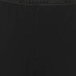 مملوكة مسبقًا بنطلون رياضي بالنسياجا نايلون أسود مقاس صغير (سمول)