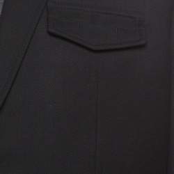 Balenciaga Black Wool Two Button Blazer XL