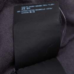 Pre Owned Balenciaga Washed Grey Cotton Speed Hunters Printed T-Shirt L