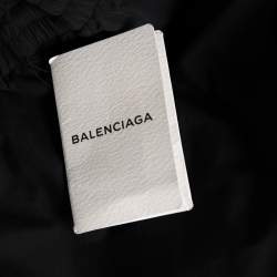Balenciaga Black Synthetic Trackpants M