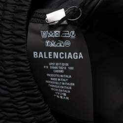 Balenciaga Black Synthetic Trackpants M
