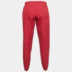 Balenciaga Red Nylon Jogger Pants M