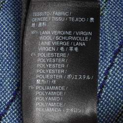 Balenciaga Black Logo Intarsia Wool Sweater M