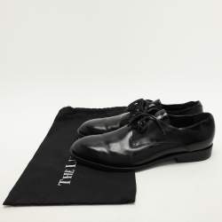 Balenciaga Black Leather Lace Up Derby Size 44