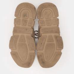 Balenciaga Beige Knit Fabric Speed Trainer Sneakers Size 40