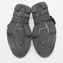 Balenciaga Black Knit Fabric Speed Trainer Sneakers Size 43