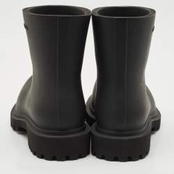Balenciaga Black Rubber Steroid Boots Size 41