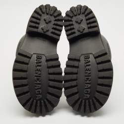 Balenciaga Black Rubber Steroid Boots Size 41